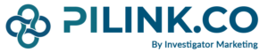 PI Link Logo in Blue and Green